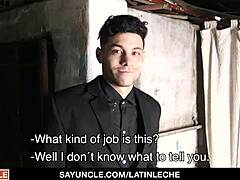 I hired strong boy Danny for construction, and he gave me a blowjob