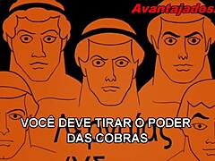 Brazilian gay cartoon gods with big dicks