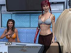 hey, wanna play strip poker with us in space?