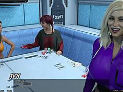 hey, wanna play strip poker with us in space?