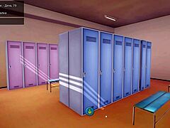 Detailed Gameplay of HS Tutor Part 32 with Anime Cumshot Action