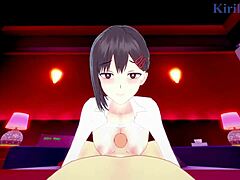 i watch kobeni and makima fuck intensely in chainsaw man hentai