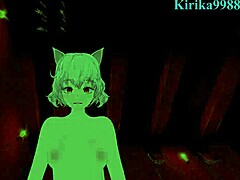 In the hunter hunter hentai, neferpitou and shizuku murasaki engage in intense sex with big tits