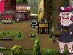 Witchy Prostitute Ceres Offers Boob Job in Hentai Game