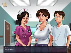 erotic summertime saga anime clip full of steam