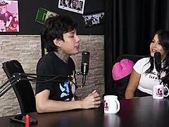 Teen in Sheer Red Lingerie Shows Off Beautiful Body for First Time