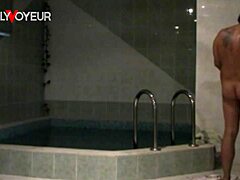 i recorded my slutwife meeting the bull in the sauna for you