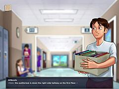 erotic summertime saga anime clip full of steam