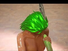 valerie visxen meets maya the bird girl in wild life