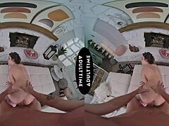 Chanel Camryn Sucks and Rides Kyle Mason's Huge Cock in VR