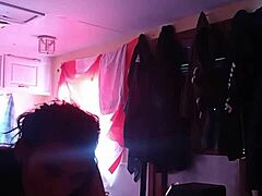 that canadian slut gives a deepthroat blowjob, swallowing a huge load of cum