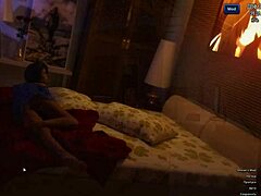 Beautiful Asian girl’s solo play in erotic cartoon game