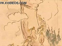 Retro Erotic Animation Unveils Vintage Cartoon Seduction Secrets