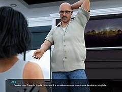 Milfy City Ep 38, Madrasta Shows Sara’s Panties to Me