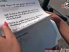 Erocom date turns wild as German blonde gets picked up and banged raw on blind casting