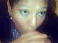 Wife Sucks Cock While Looking Into Eyes