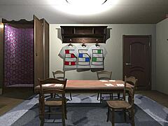 i escape the sex doll's room by riding her big tits