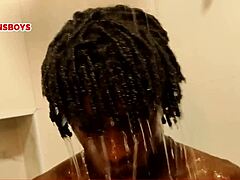 Straight Black Boy Takes Shower at Gay Friend's House for First Time