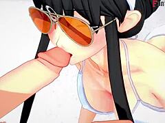 Yor Forger Spies in Bikini Pool Sex!