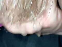 Wife's homemade session leads to intense release