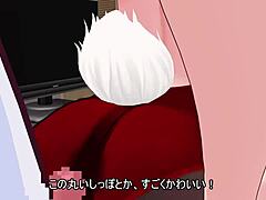 Bunny girl cosplay from behind more naughty