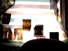 Vanillababyy dances while masturbating and getting anal fucked.