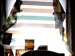 Vanillababyy dances while masturbating and getting anal fucked.