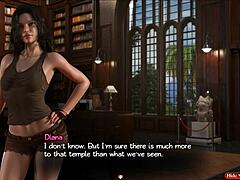 Treasure of Nadia V77032 Part 214: Hot Library Action by Loveskysan69
