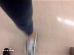 Smell my super smelly feet and pantyhose, goddess babe!