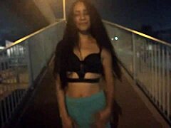 Sandy Cortez Sucks Outdoors