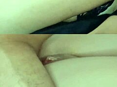 buceta apertada do clit�ris grande e os seios grandes naturais pulando enquanto meto r�pido e forte sexo mission�rio