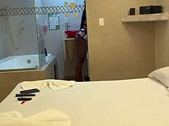 Colombiana Orders Delivery and Pays with Hot Sex!