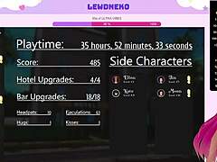 Vtuber Lewdneko bangs through Harem Hotel part 22.