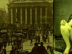 Vintage Erotic Animation with Retro Cartoon Style Scenes