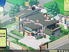 Caught my boss masturbating to my giant cock in summer clover harem 😏