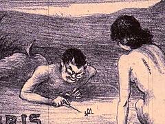 Hey, what’s up with these vintage erotic sketches?