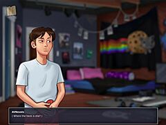 Dive into summertime saga 64 with cartoon characters and homemade anime adventures.