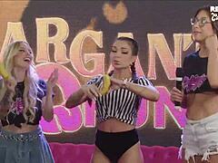 Women Compete in Deep Throat Challenge in California