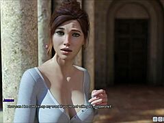 i play lust academy ep 6, watching fat teen with big tits get monster cock in dating game