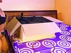 boyfriend surprises desi tamil divorce milf with tantaly sex doll