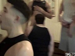 Butt action turns into raw breeding.