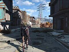 In Fallout 4, Katsu explores the vast Commonwealth with adventure.