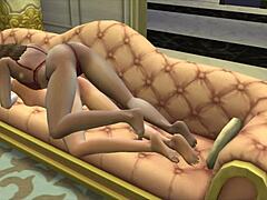 Judith ward enjoys the sexy woman in 3d cartoon