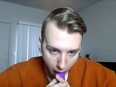 I'm SUCKING your DICK DEEPTHROAT style in POV, using TOYS and DILDO for gay fun!