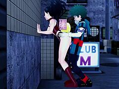 Mina asks, 'Want to join our intense sex?'