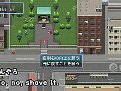 Flash outdoor exposure with crossdressing and machine subtitles!