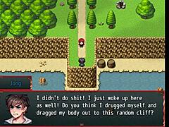 harem in another world game episode 1 seducing the redhead girl