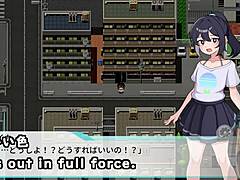 Flash outdoor exposure with crossdressing and machine subtitles!