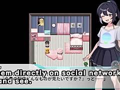 Flash outdoor exposure with crossdressing and machine subtitles!