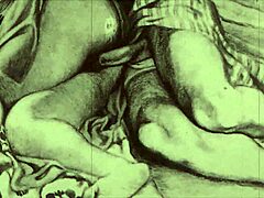 gotta see these vintage erotic drawings, totally wild stuff